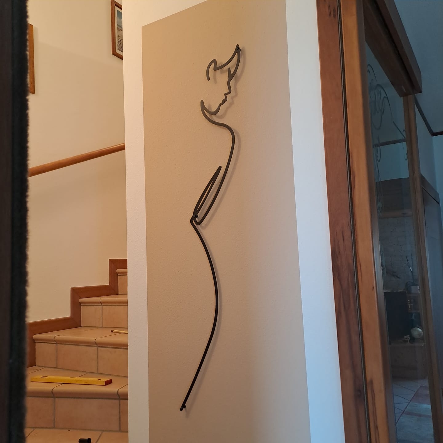 Customer photo review of Décoration Murale en Métal - Élégance minimaliste