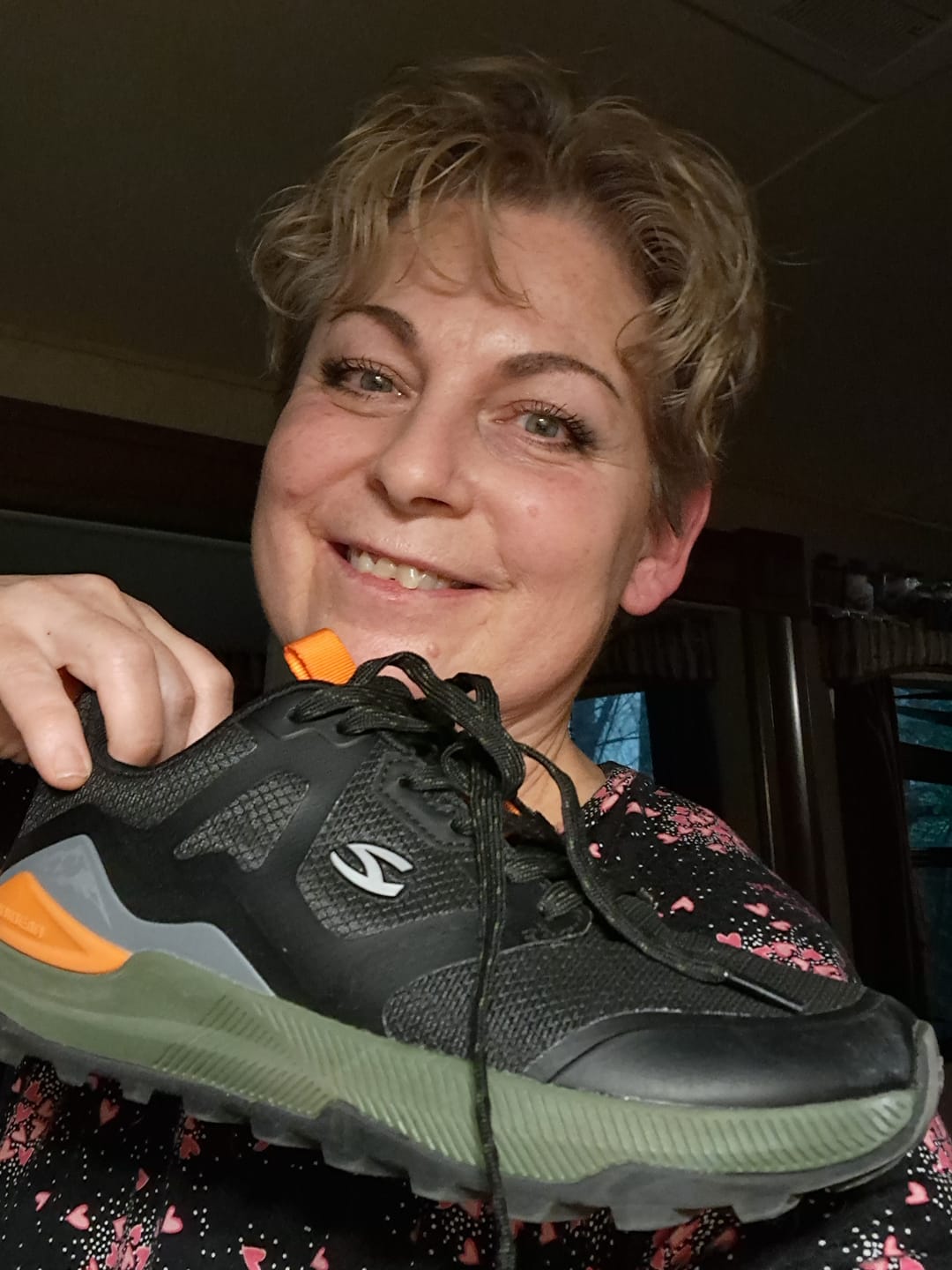 Customer photo review of Aurora - Wide Toe Sneakers