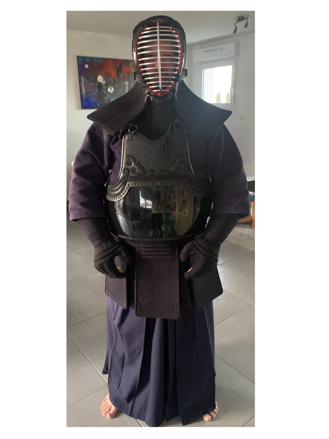 Customer photo review of *SPECIAL OFFER* - Original ’VANGUARD’ Extra Protective KendoStar Bogu Set