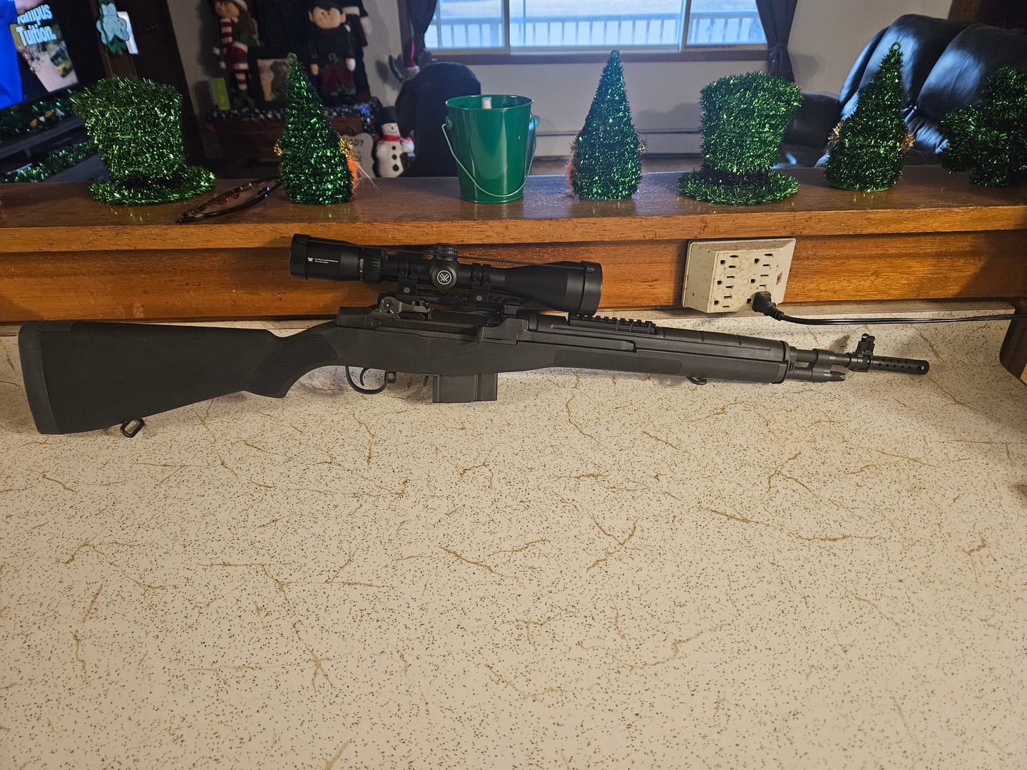 Customer photo review of M1A / M14 / M305 NDT Scope Mount Low-profile and Elevation Adjustable