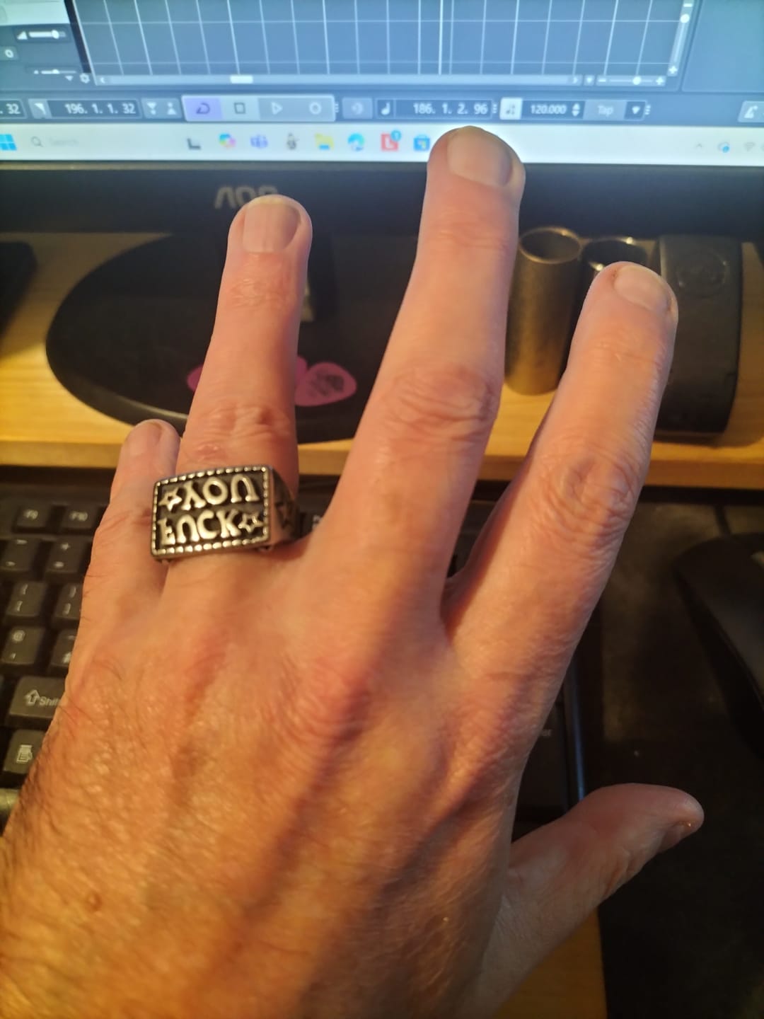 Customer photo review of F*ck.