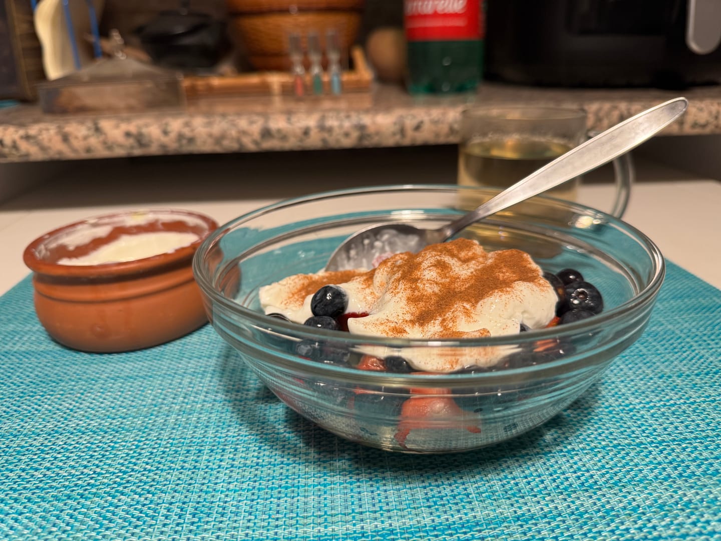Customer photo review of Organic Traditional Greek Goat Yogurt – High Digestibility & Natural Protein (3×220g)