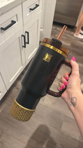 Customer photo review of CHAMPAGNE MACRAME  Boot