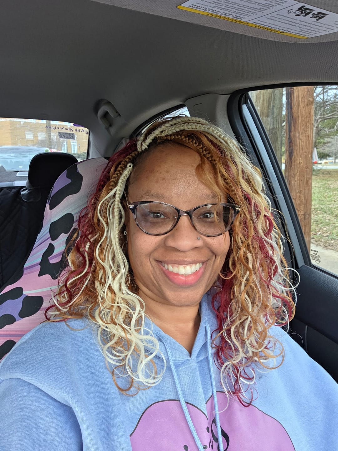 Customer photo review of Freetress Pre-Looped Crochet Braids - 3X BORA BORA BRAIDS 12"- Boho Style