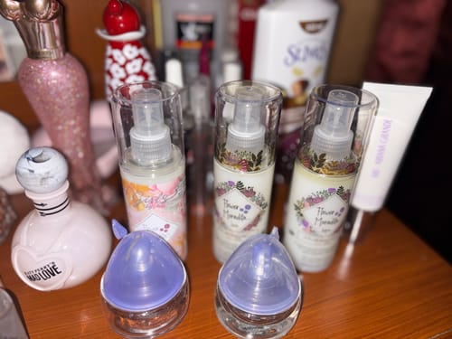 Customer photo review of Kit 3 Perfumes para cabello de 150ml + Travel Size Gratis