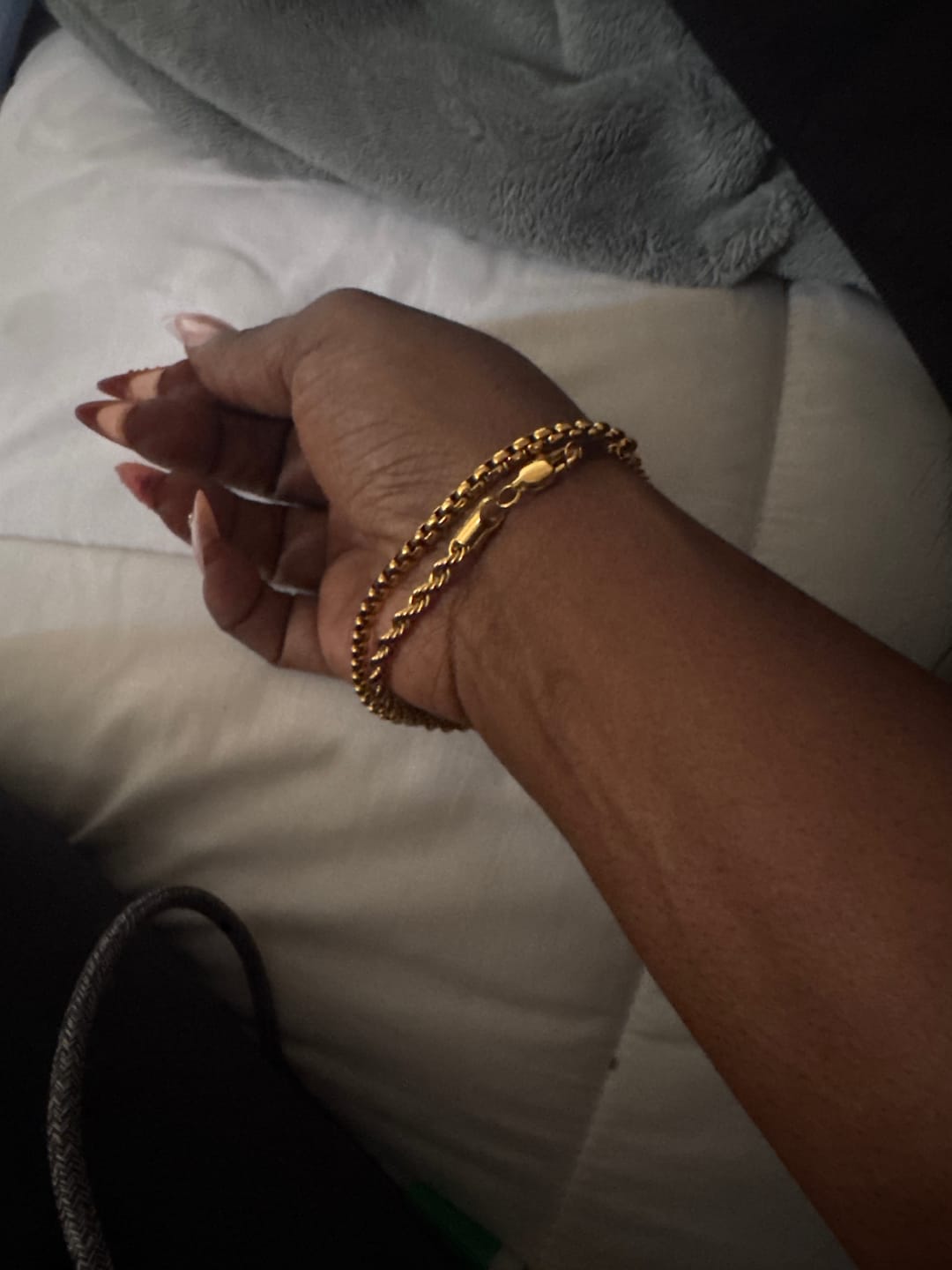 Customer photo review of Rope Link Bracelet Set