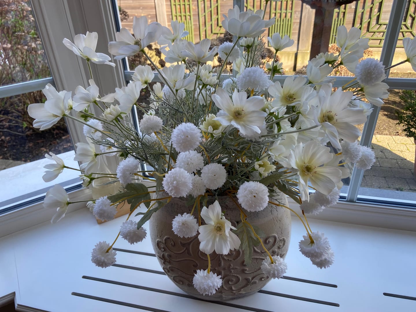 Customer photo review of Boeket Serene - Wit