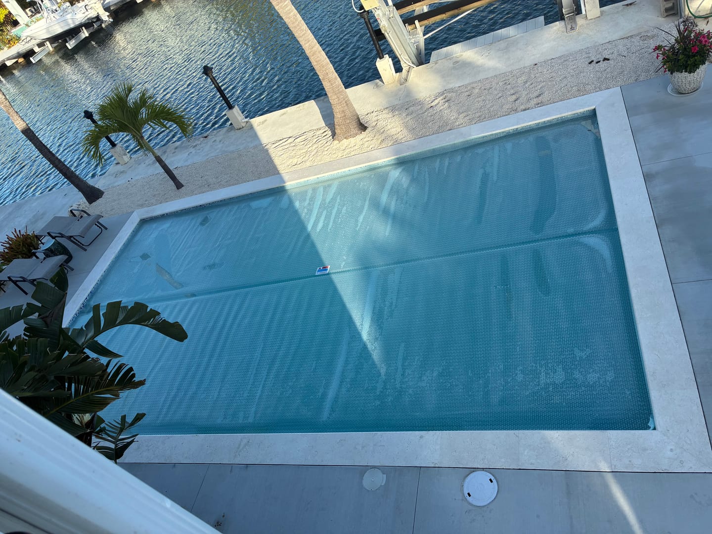Customer photo review of GeoBubble Sol+Guard™ High Performance Pool Cover