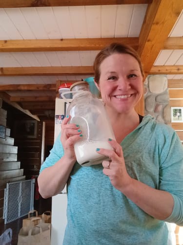 Customer photo review of Organic Goat Milk Powder