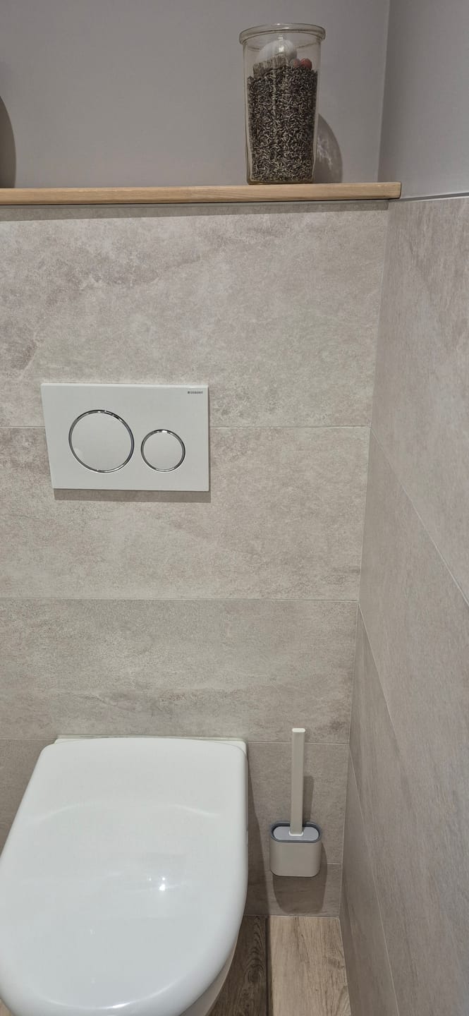 Customer photo review of Brosse de Toilette Performante et Hygiénique en Silicone