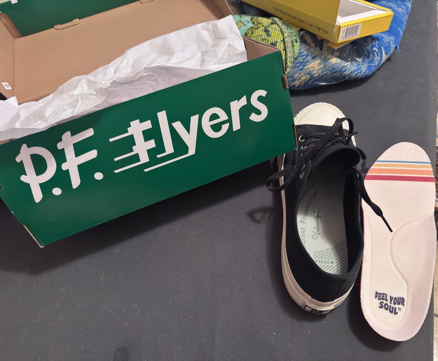 Customer photo review of Center Low-Top Black/Sea Salt