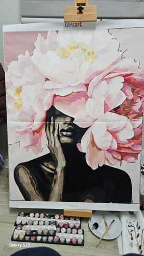 Customer photo review of Whispering Peonies