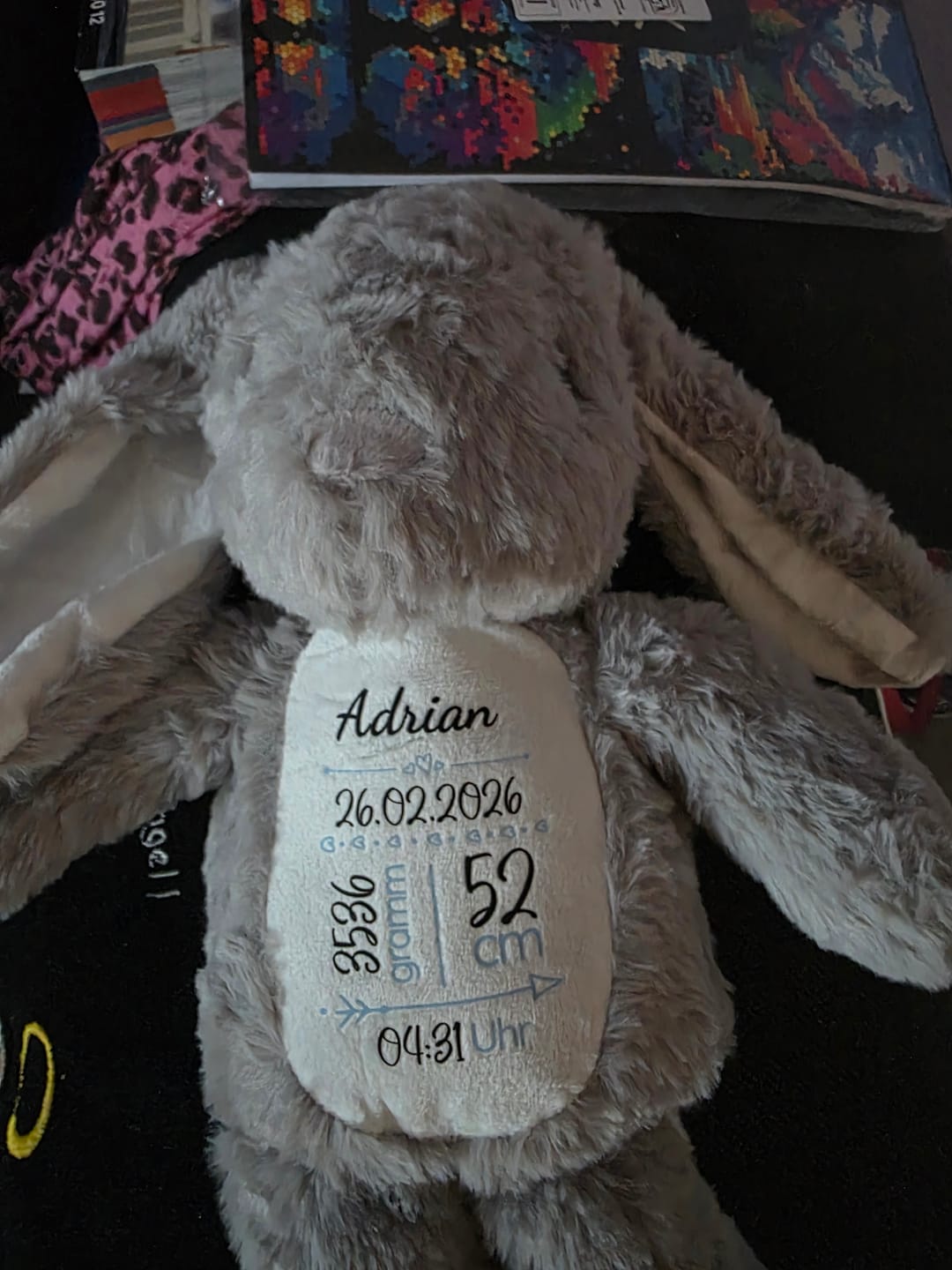 Customer photo review of Hasi - Kinder-Stoffhase
