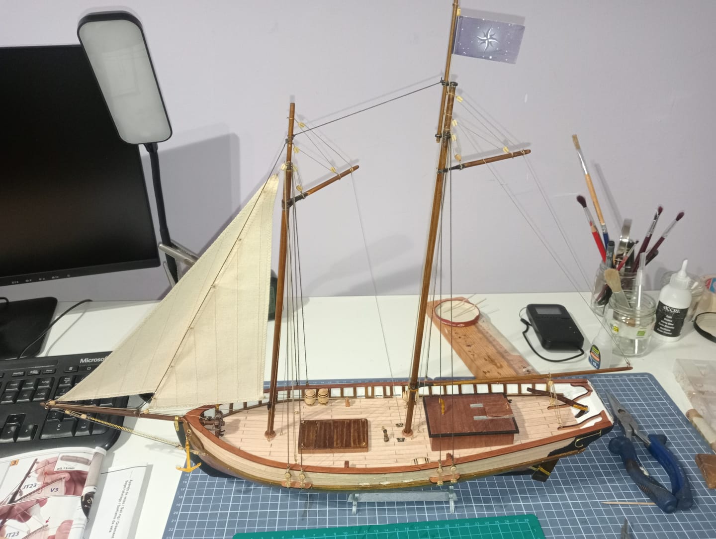Customer photo review of Pack Pinturas Acrílicas Maqueta Polaris