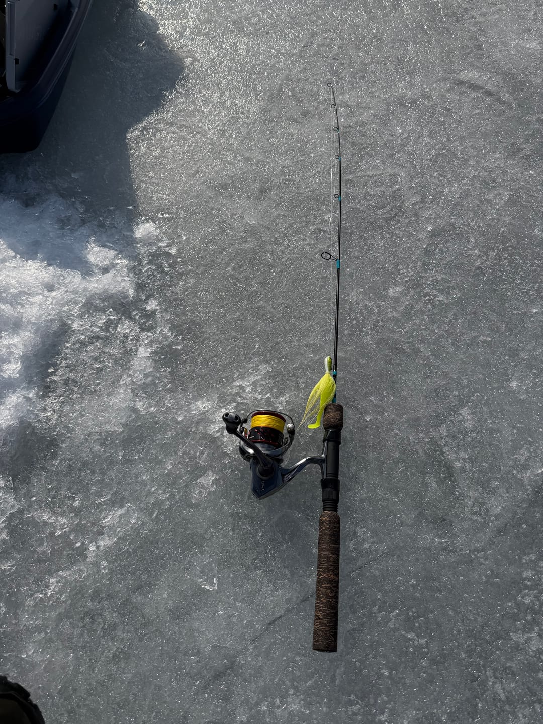 Customer photo review of Custom Carbon Ice Rod
