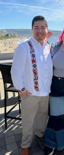 Customer photo review of Guayabera Otomi