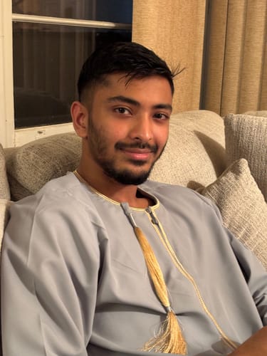 Customer photo review of Omani Thobe - Dove Grey