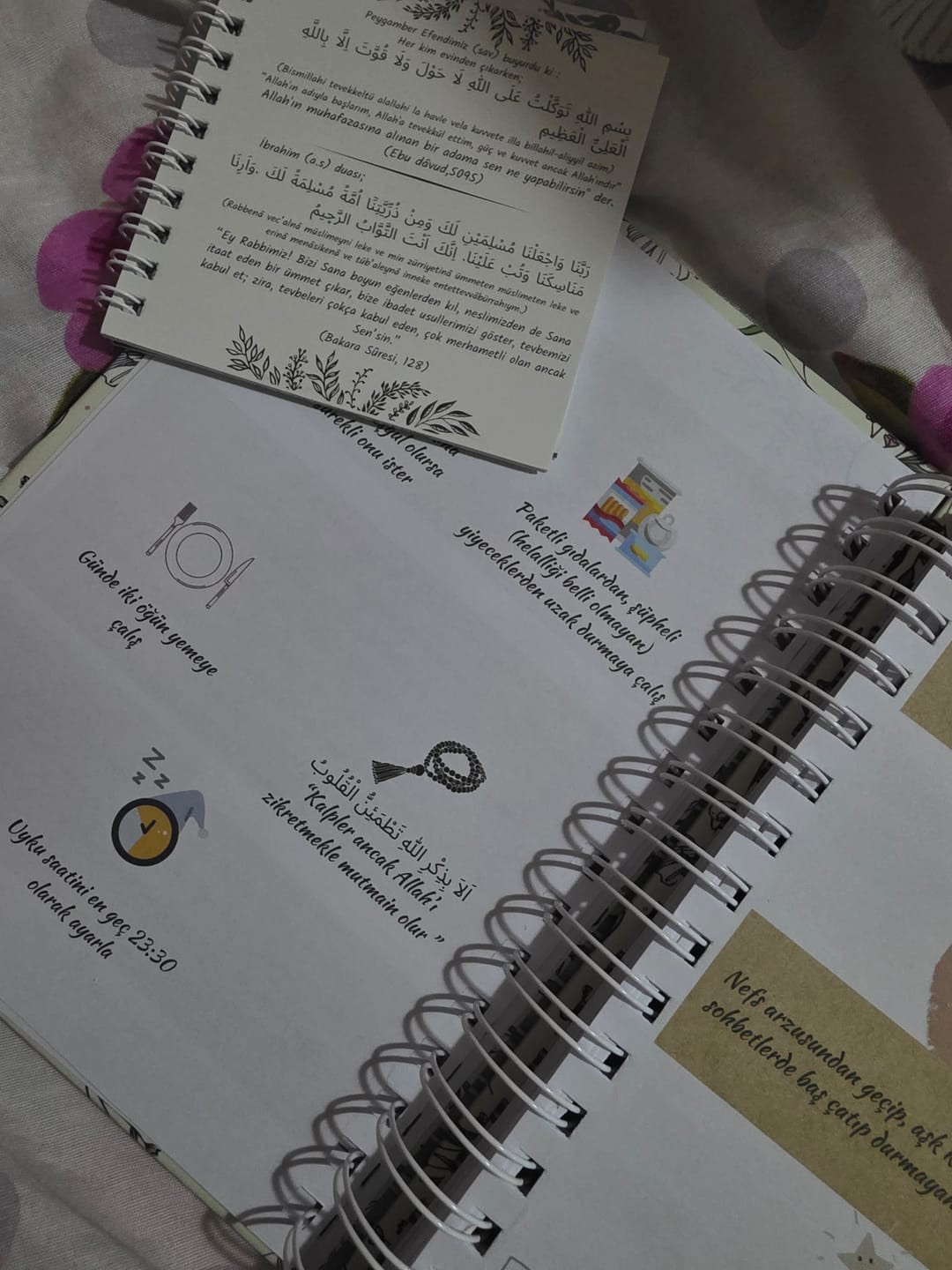 Customer photo review of İbadet Rehberi İslami Planlayıcı