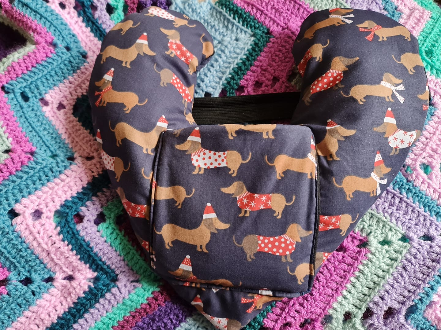 Customer photo review of Winter Dogs Polycotton Fabric