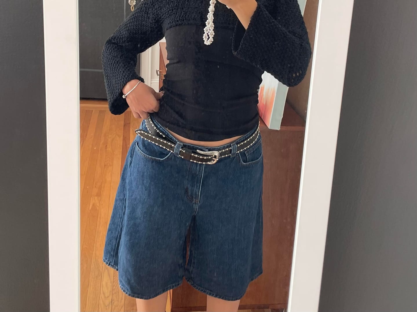 Customer photo review of The Sorcerer's Secret - Women’s Leather Belt