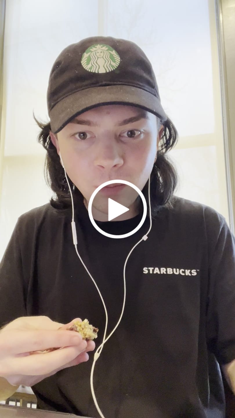 Customer video review of MEAL BARS
