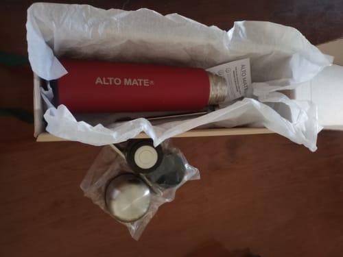 Customer photo review of ALTO MATE® - Acero Inoxidable