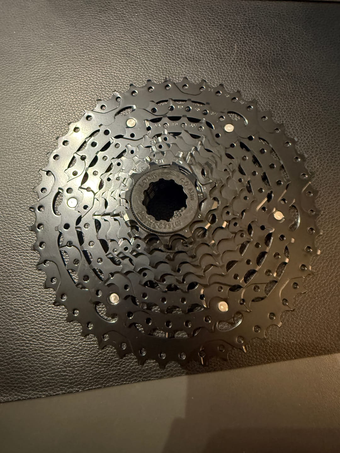 Customer photo review of microSHIFT Advent H-Series 9 Speed Cassette 11-46T - Black