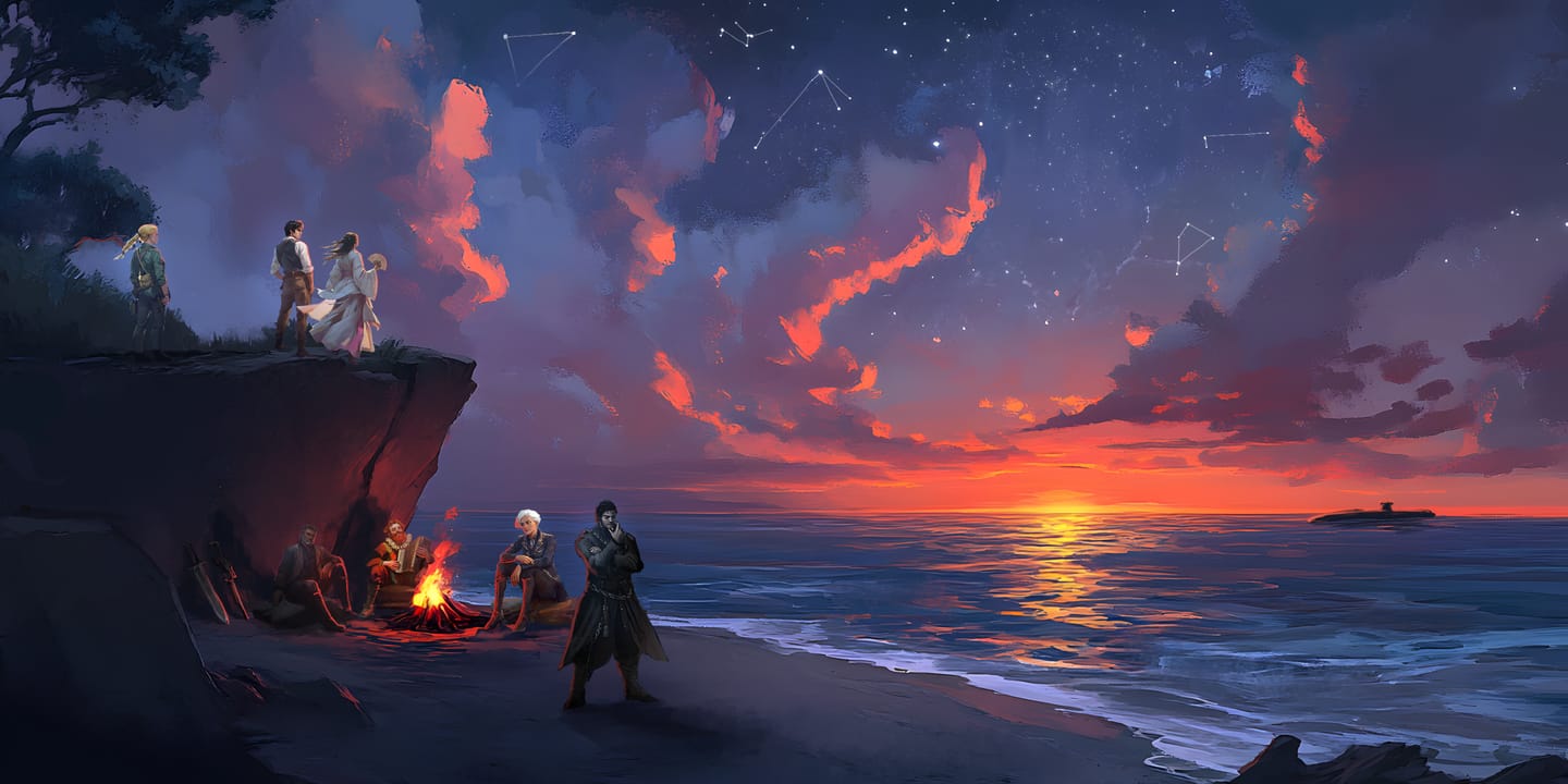 Customer photo review of Fantasy Landscape Commission