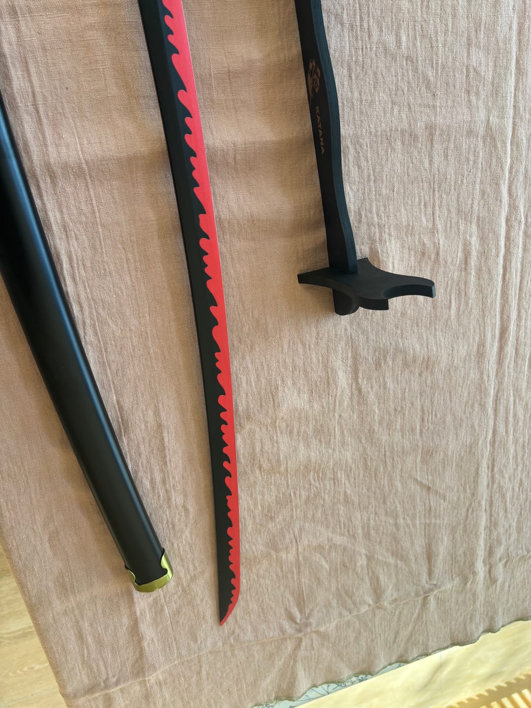 Customer photo review of Katana Yoriichi Tsugikuni