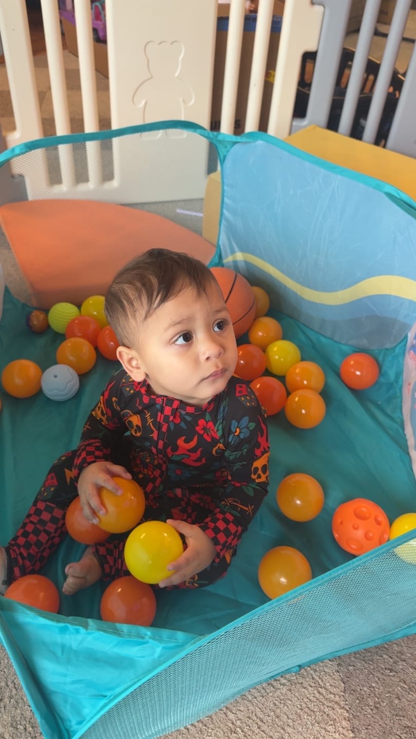 Customer photo review of Bamboo Zippy Sleeper in Inkworks