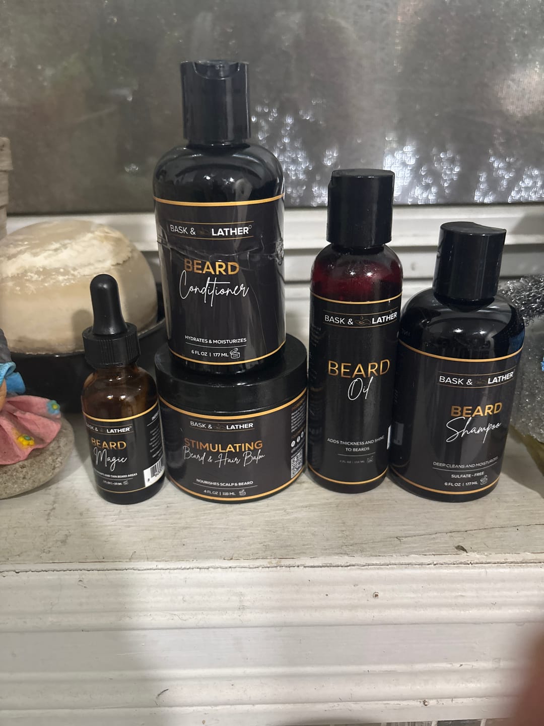 Customer photo review of Men’s Healthy Hair and Beard Starter Kit