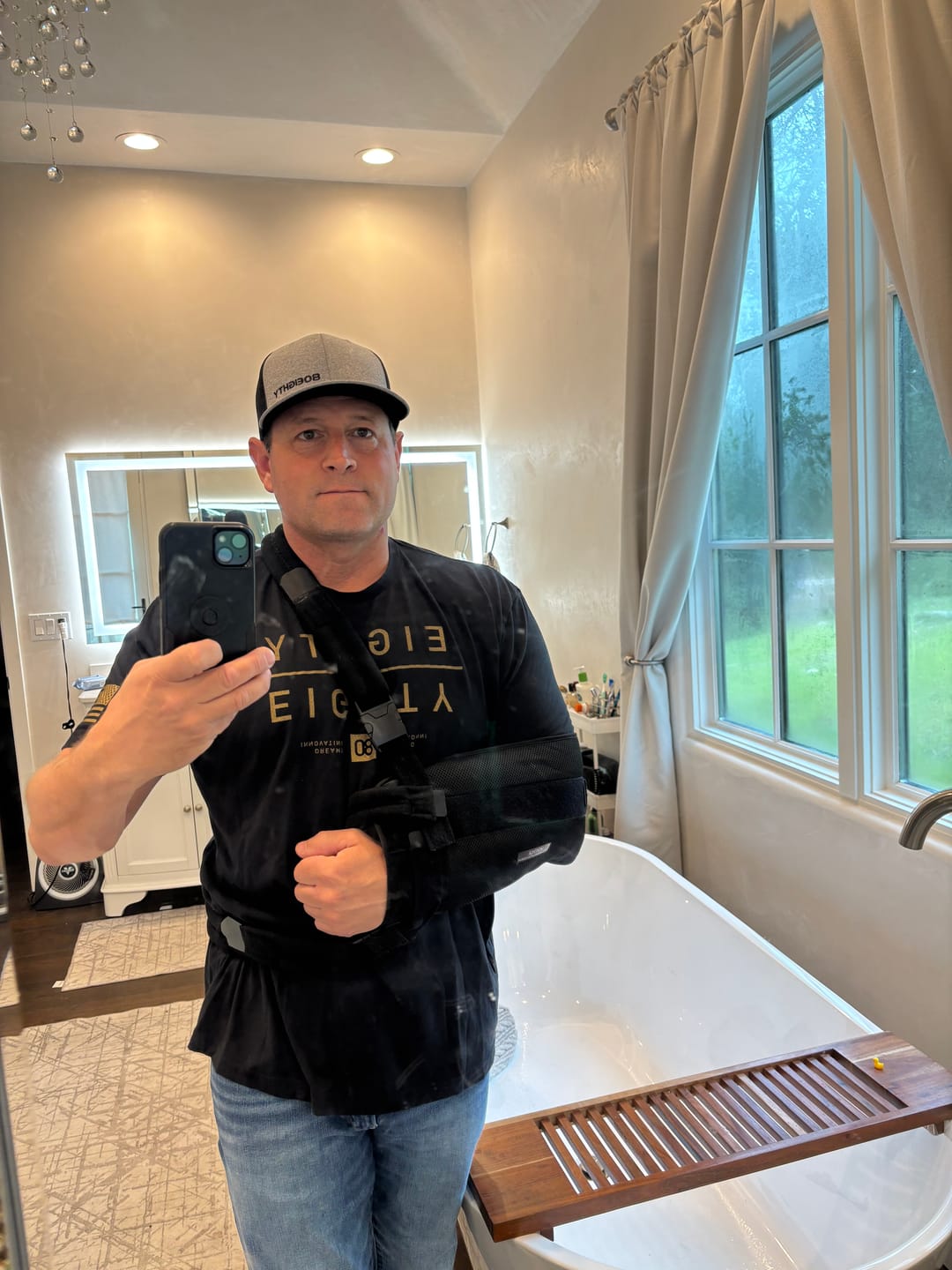 Customer photo review of 80Eighty® Golden MIrror Shirt