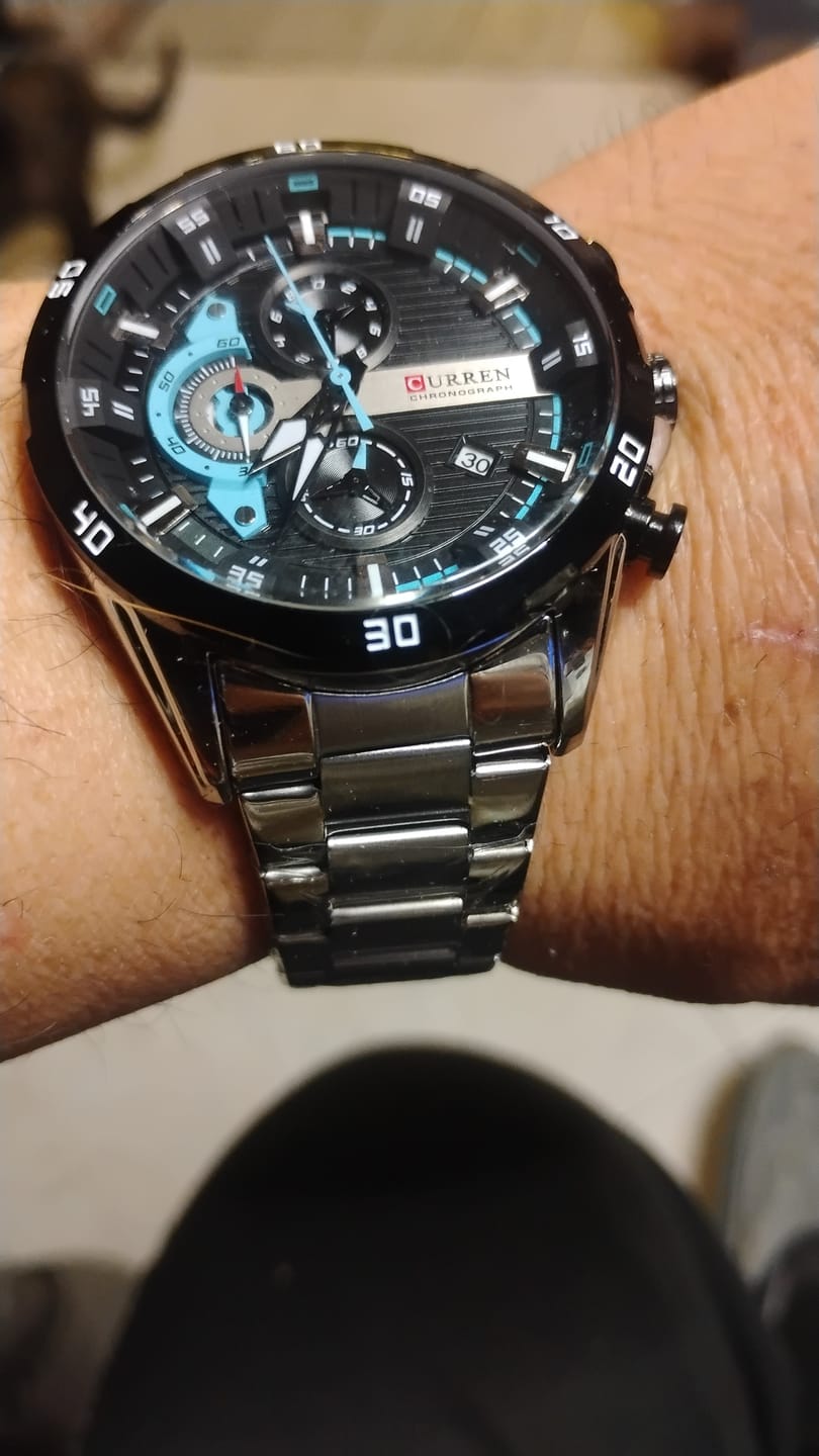 Customer photo review of Curren Madrid® orologio uomo acciaio