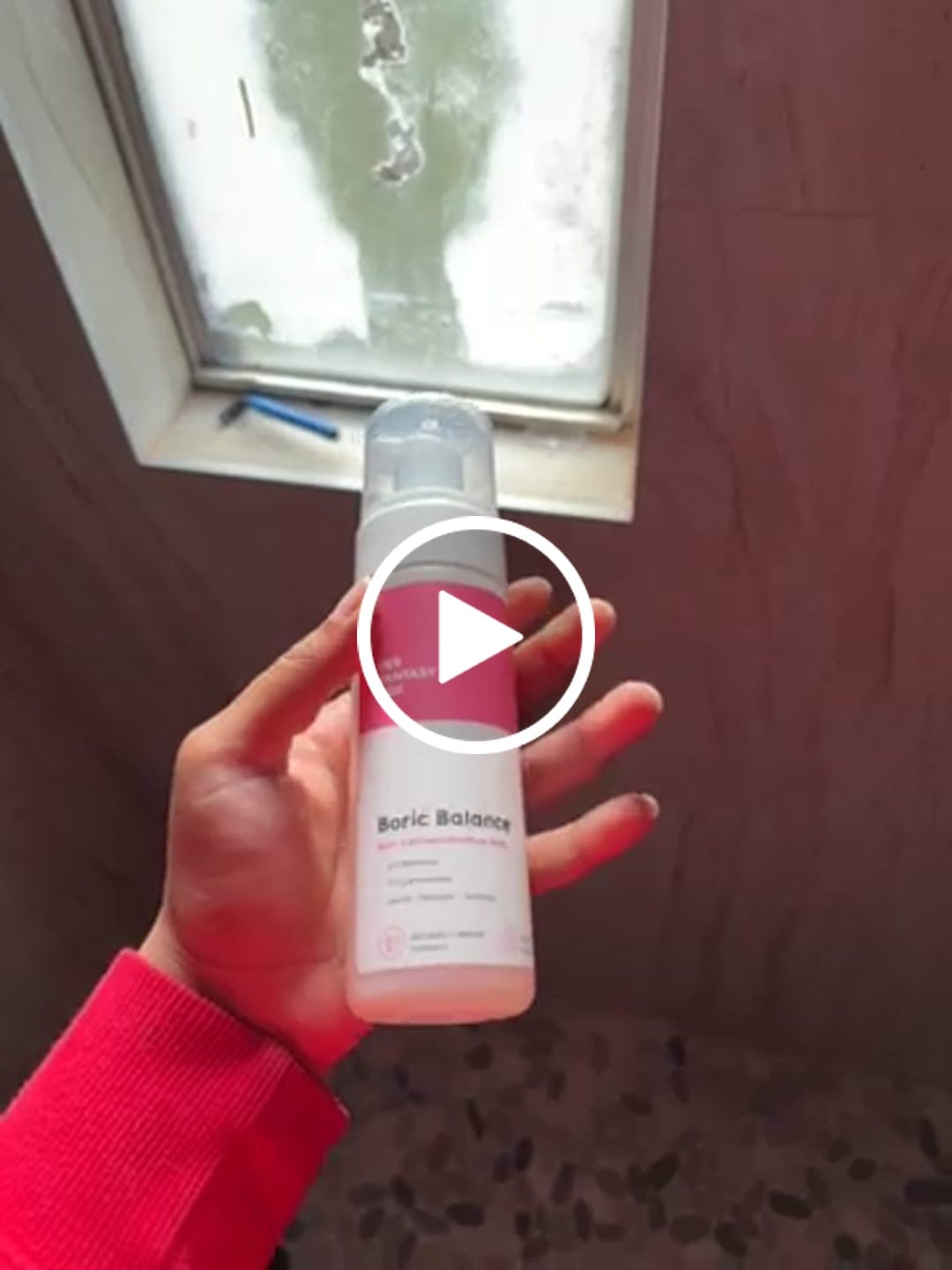 Customer video review of Boric Balance - Sensitive Boric Acid Foam pH Wash - Natural Ingredients
