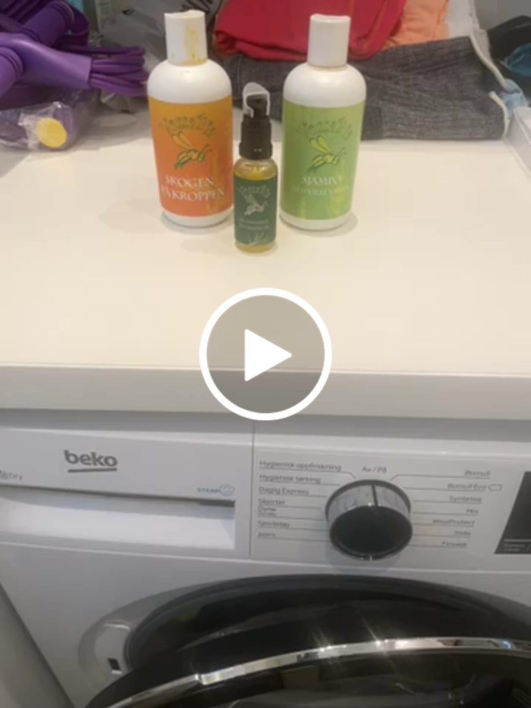 Customer video review of Rosmarin hårserum