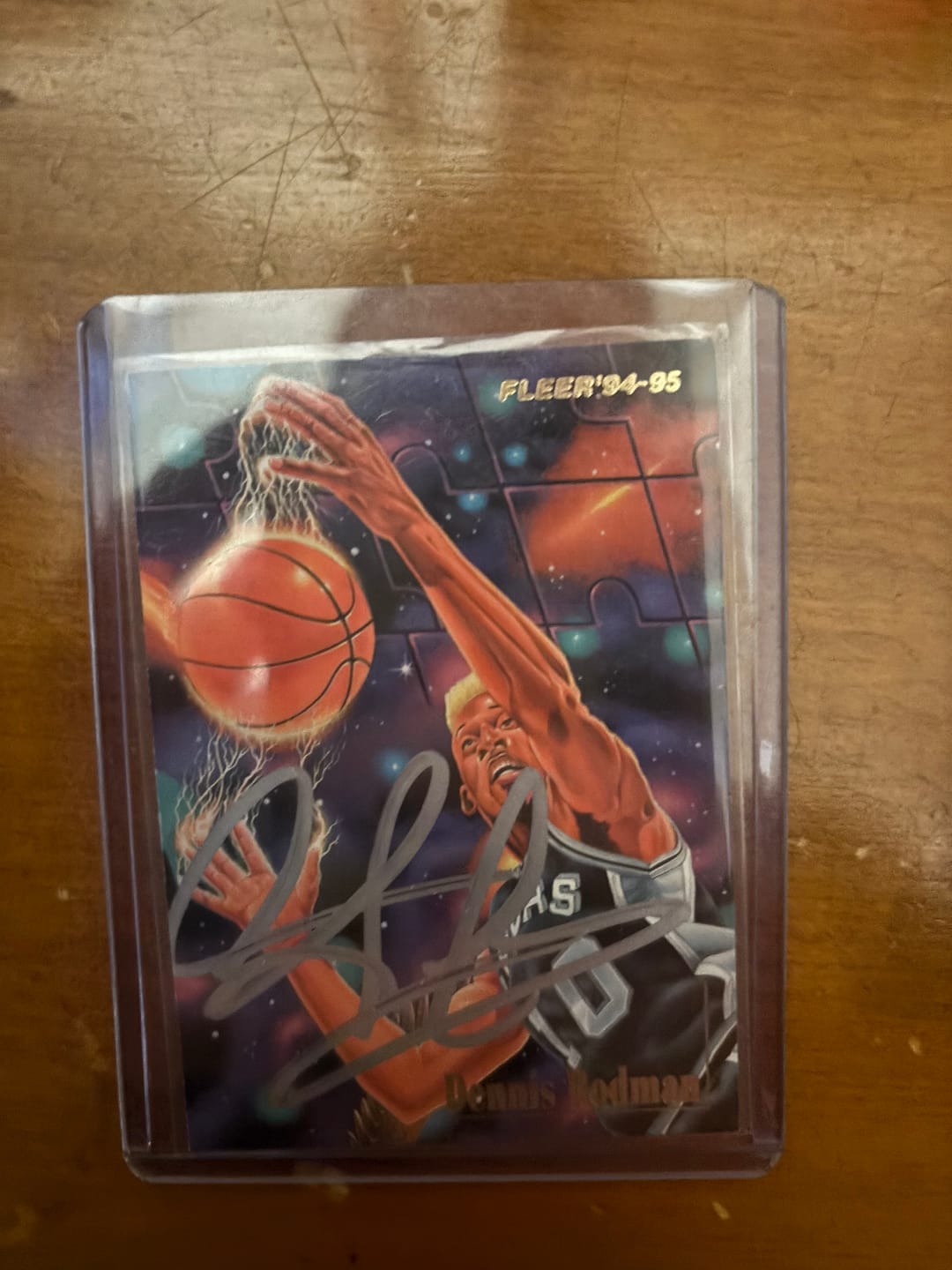 Customer photo review of Dennis Rodman Autograph Signing