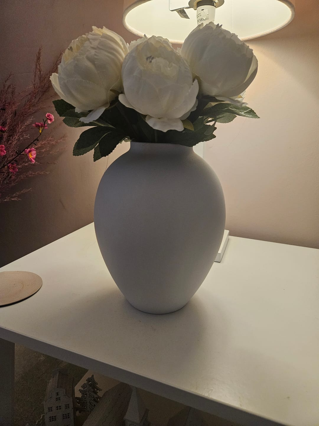 Kundenbewertung mit Foto zur Vase „Ella“ – Mattweiß