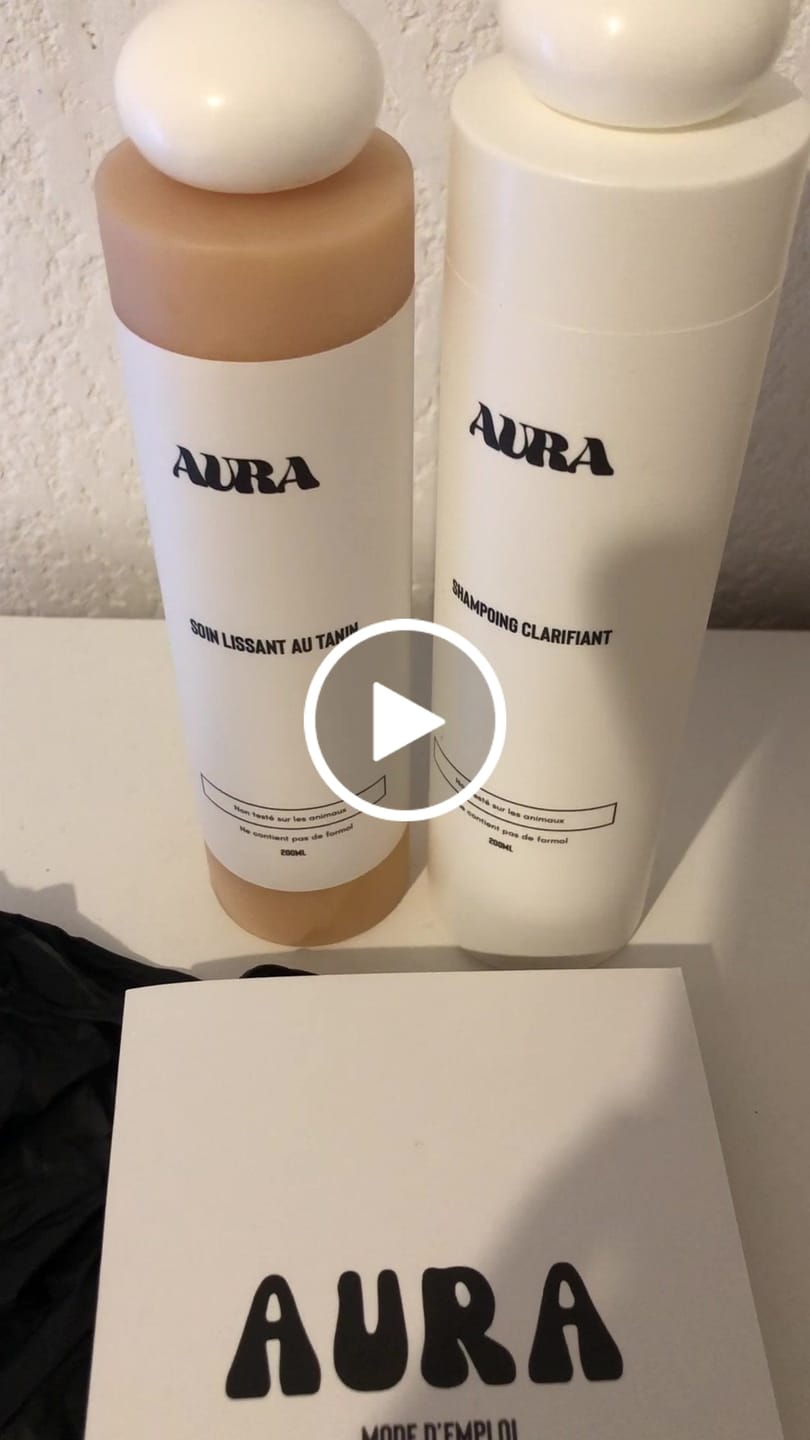Customer video review of Kit de lissage tanin