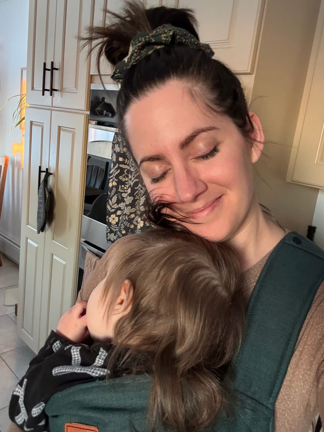 Customer photo review of Happy Baby Original Baby Carrier