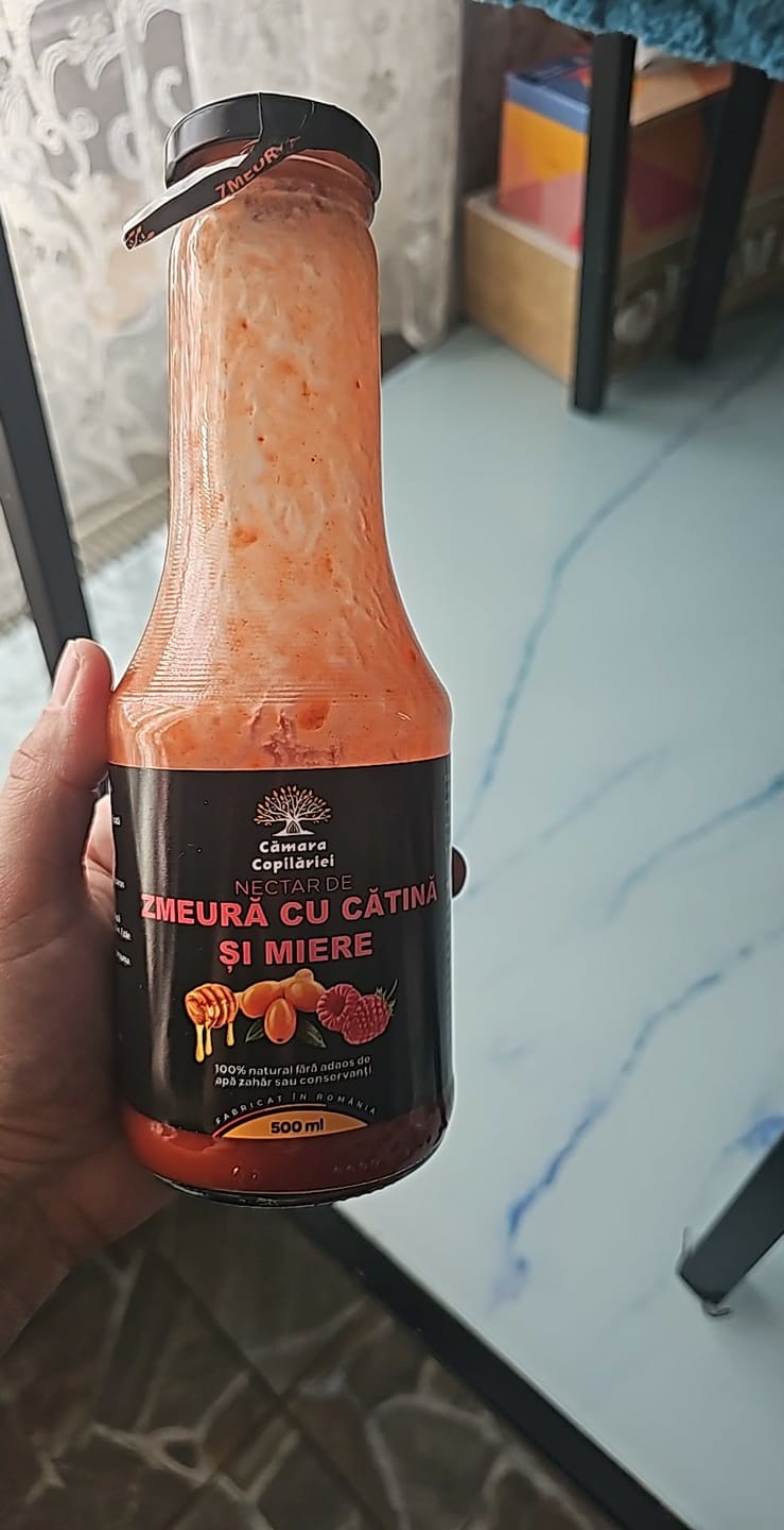 Customer photo review of Nectar de Zmeura cu Cătină și miere - 500ml