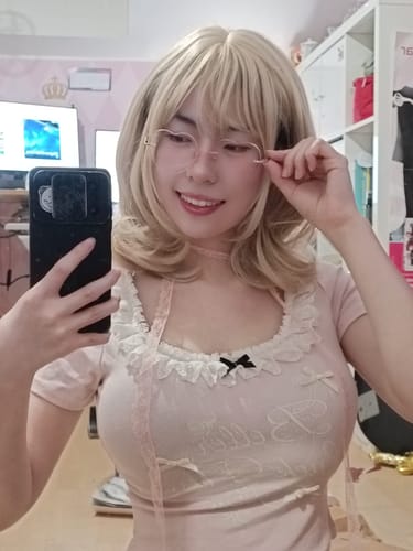 Customer photo review of Amora Eyeglasses