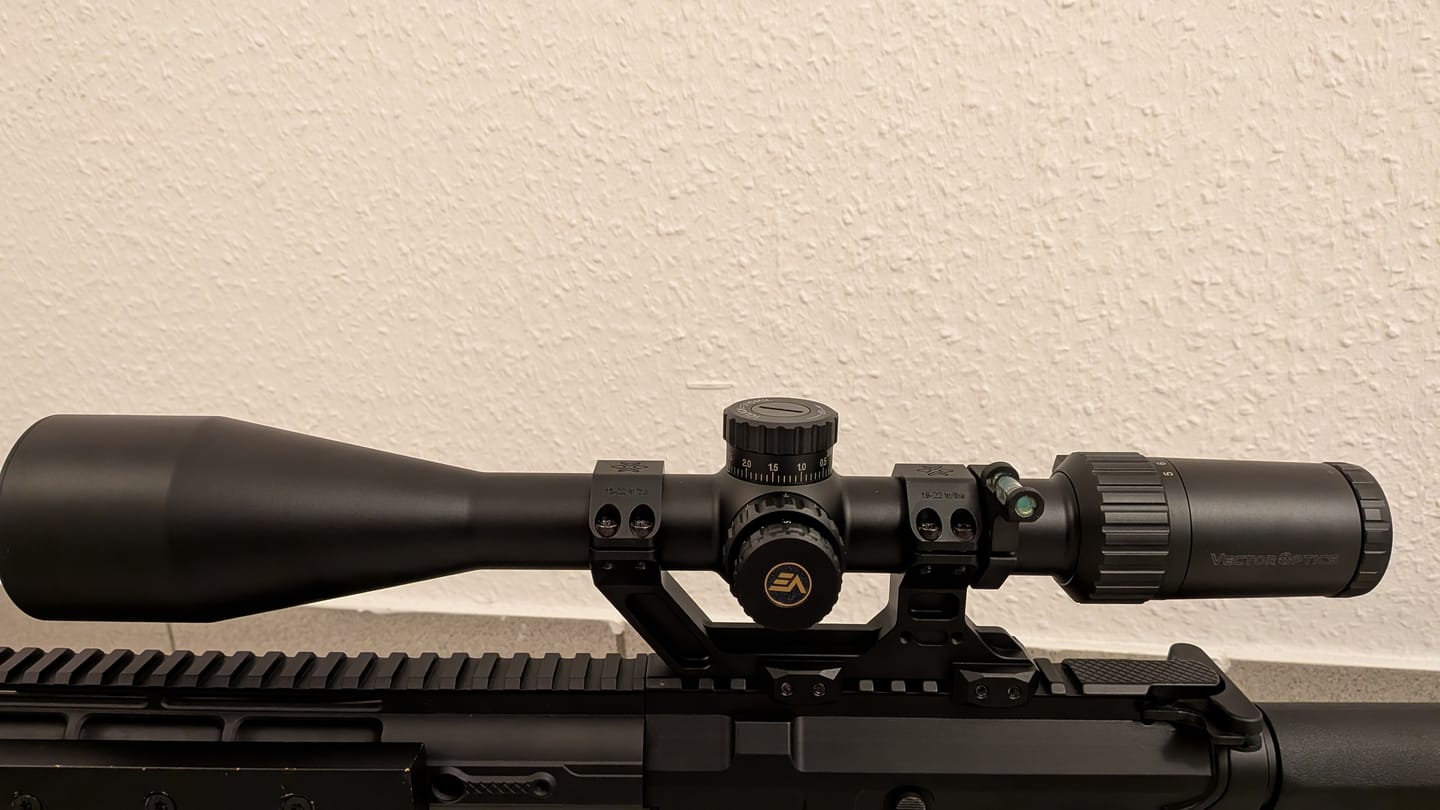 Customer photo review of Vector Optics XASR-3038 X-Accu Blockmontage für 30mm Tubus, 21mm Picatinny for AR, h=50mm