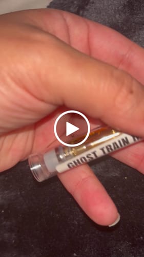 Customer video review of Ghost Train Haze THC Cart 1g Sativa