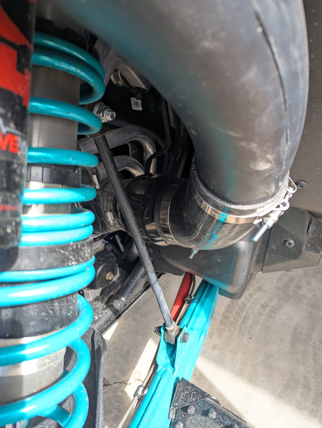 Customer photo review of RPM RZR Pro R "ECF" Electric Clutch Blower Fan Kit - Lower Clutch / Belt Temperature