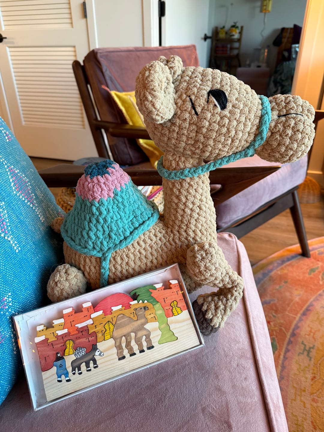 Customer photo review of Camel Crochet Pattern PDF
