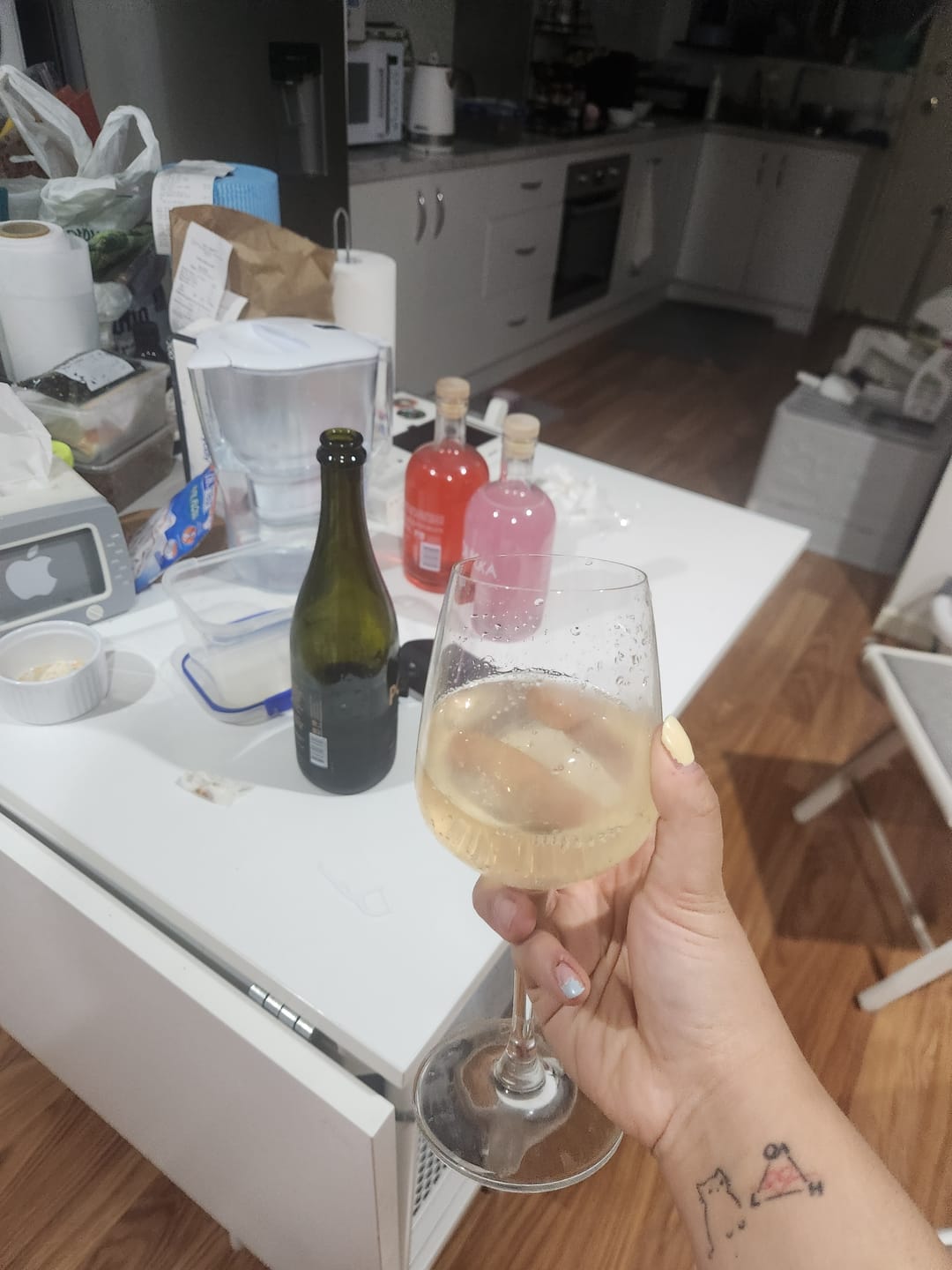Customer photo review of De-Alc Sparkling Wine
