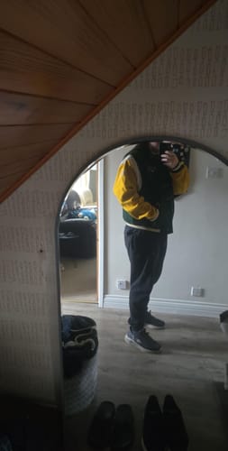Customer photo review of Springboks Wool Bomber Jacket