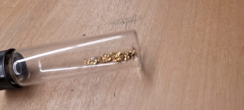 Customer photo review of 5 Lb. JACKPOT PAYDIRT™ Gold Paydirt Unsearched