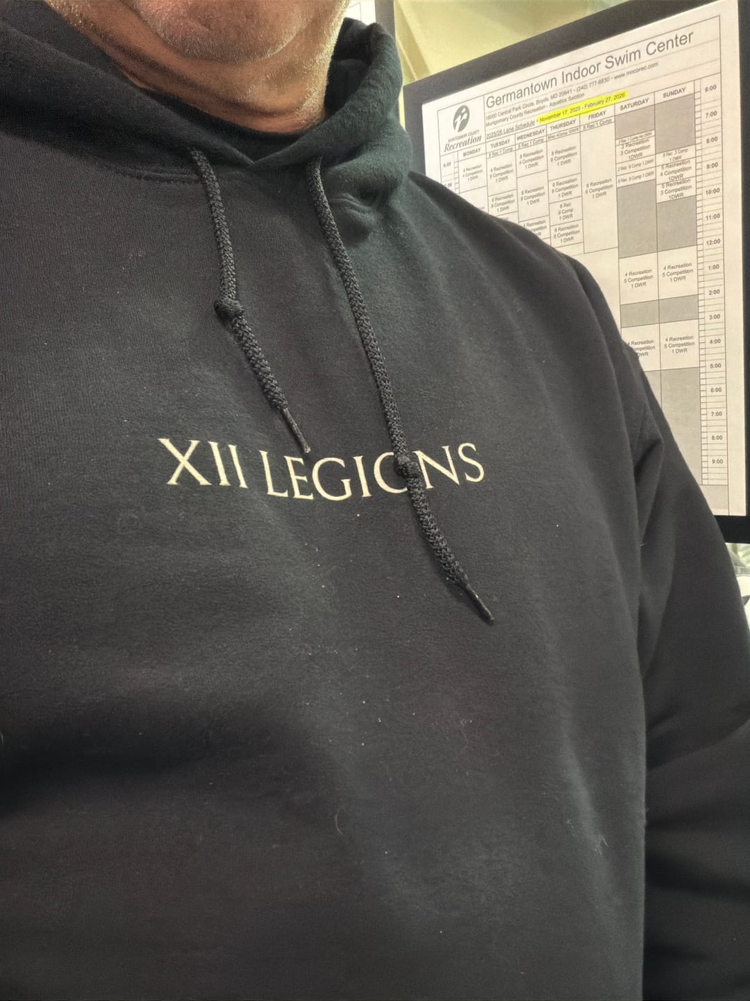 Customer photo review of PSALM 3:7 Hoodie
