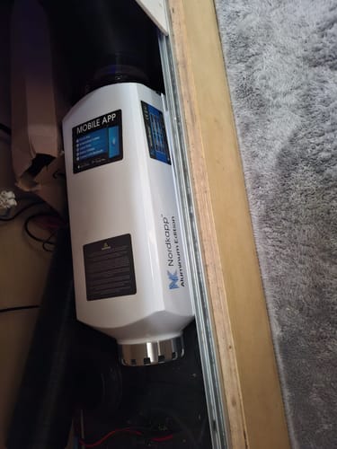 Customer photo review of Air Bluetooth Diesel Air Heater 2kW, 5kW & 8kW 12V/24V